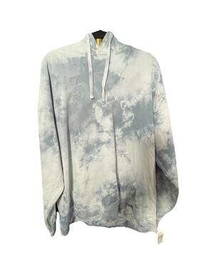 NWT Original Paperbacks Blue Crystal Wash Tie-Dye Hoodie Men's XXL  MSRP $40
